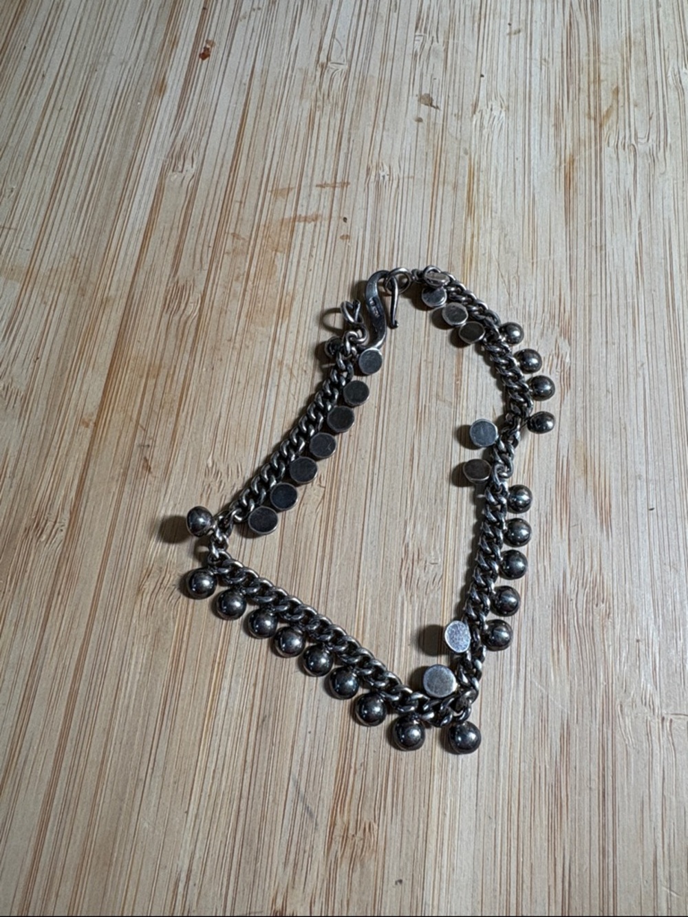 Vintage Designer BA Suarti Sterling Silver 925 Anklet